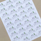 Eco Friendly Packaging Sticker