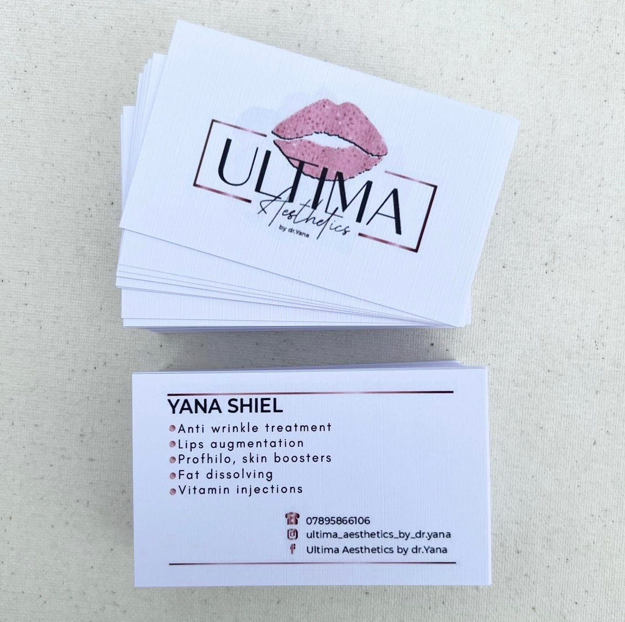 Beauty Business Cards