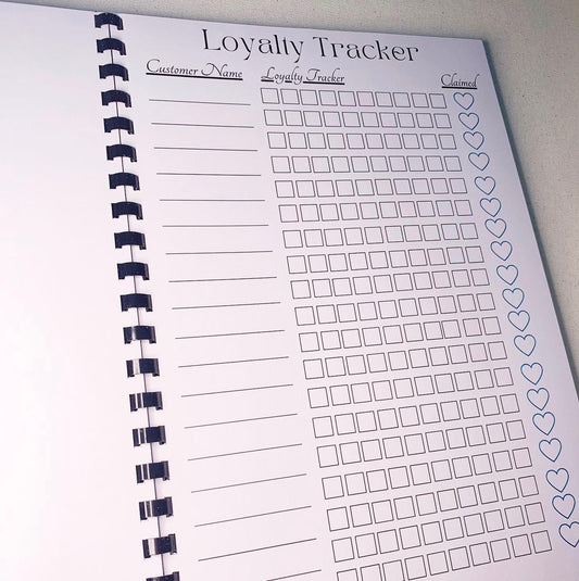 Loyalty tracker book