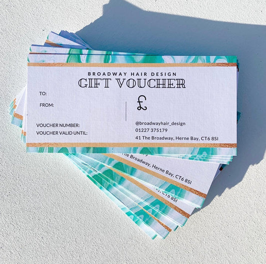 Marble Effect Gift Vouchers