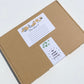 Floral address label stickers