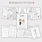 Customised children’s wedding activity packs