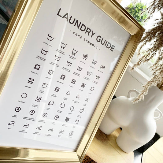 Laundry Guide Print