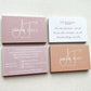 Nude Textured Business Cards
