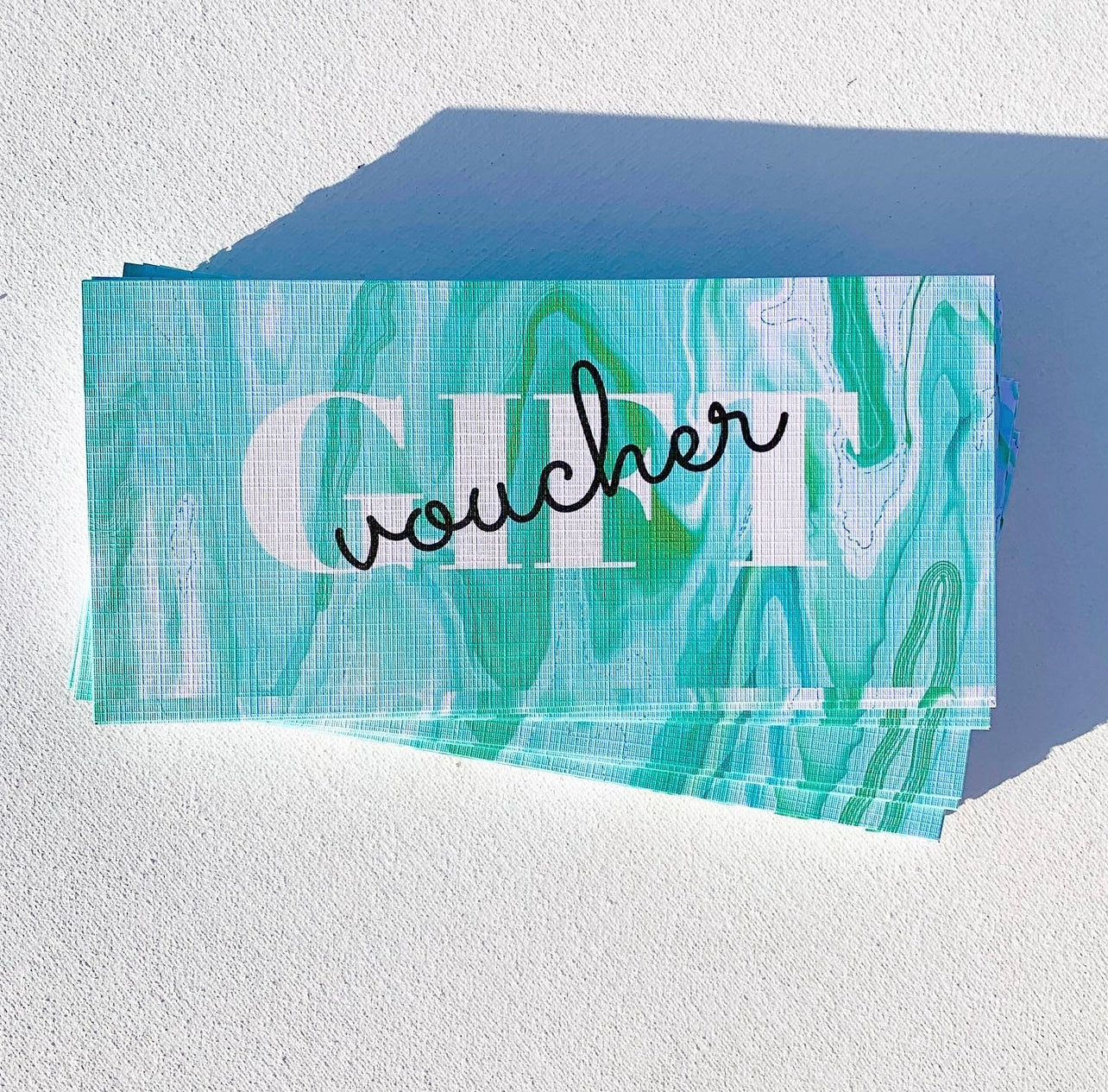 Marble Effect Gift Vouchers