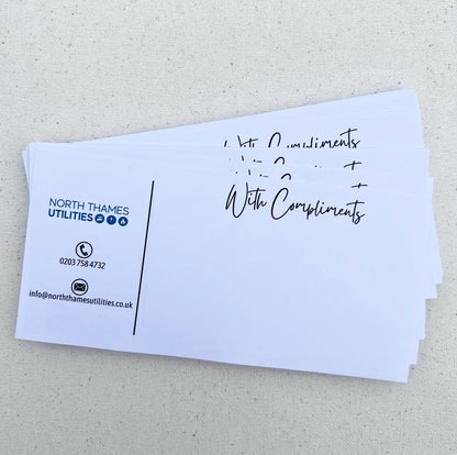 Compliment slips