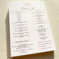 Simple single sided price lists