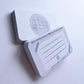 Double sided note cards