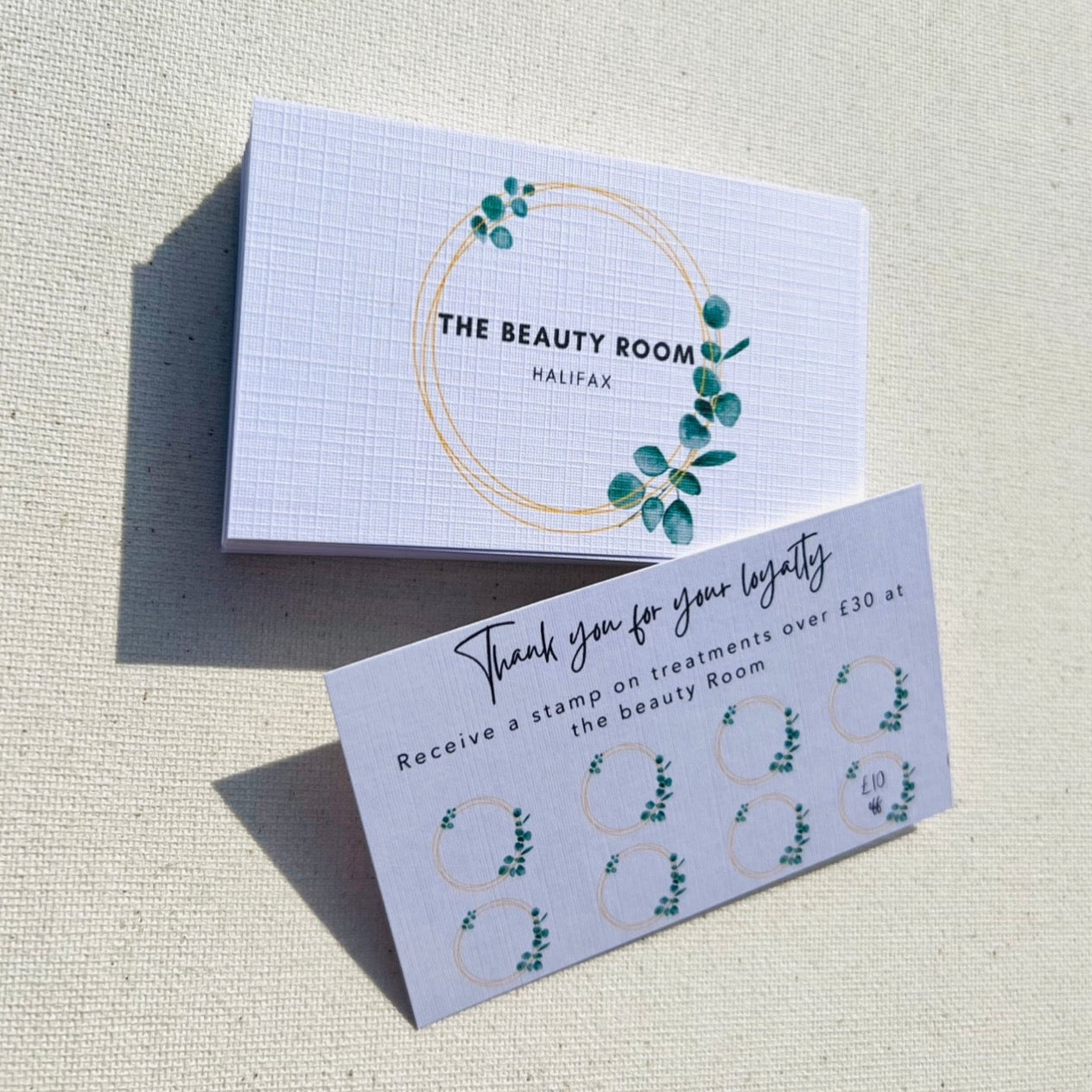 Eucalyptus Loyalty Cards