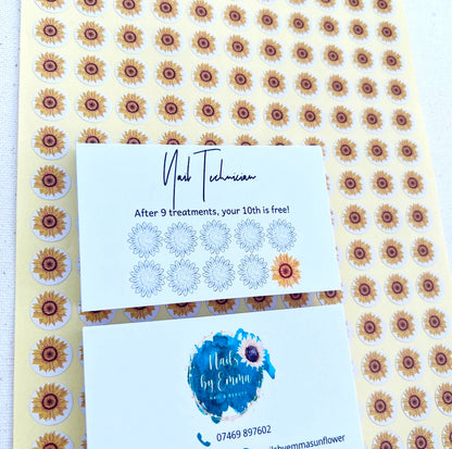 Sunflower Loyalty Cards