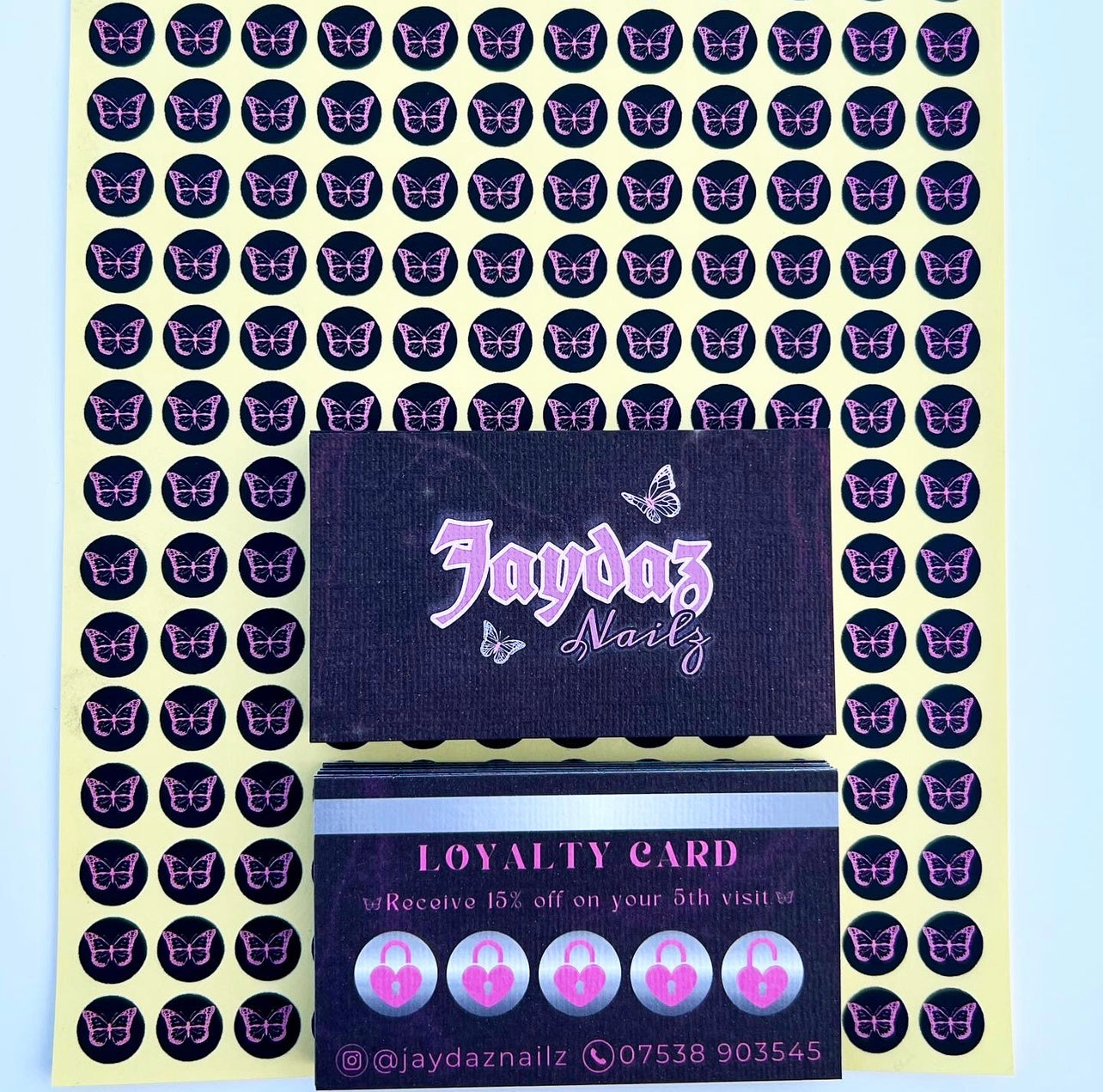 Dark Mood Loyalty Cards