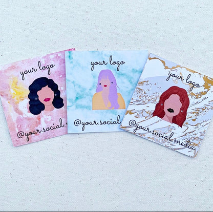 Custom Earring Backing Cards