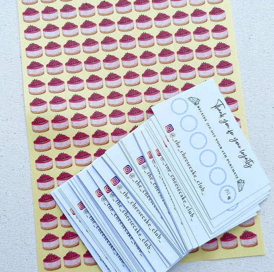 Something Sweet Loyalty Cards