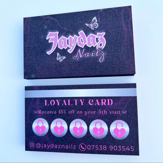 Dark Mood Loyalty Cards