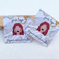Custom earring backing cards