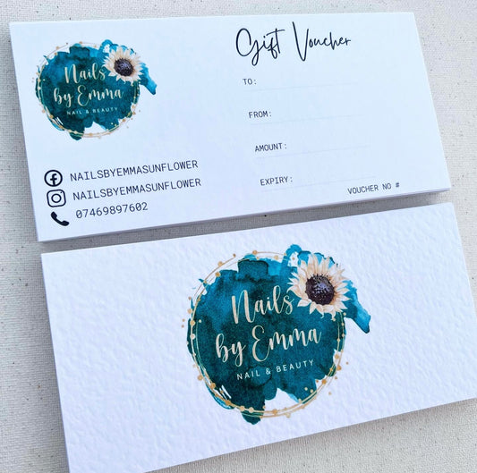 Simple Logo Gift Vouchers