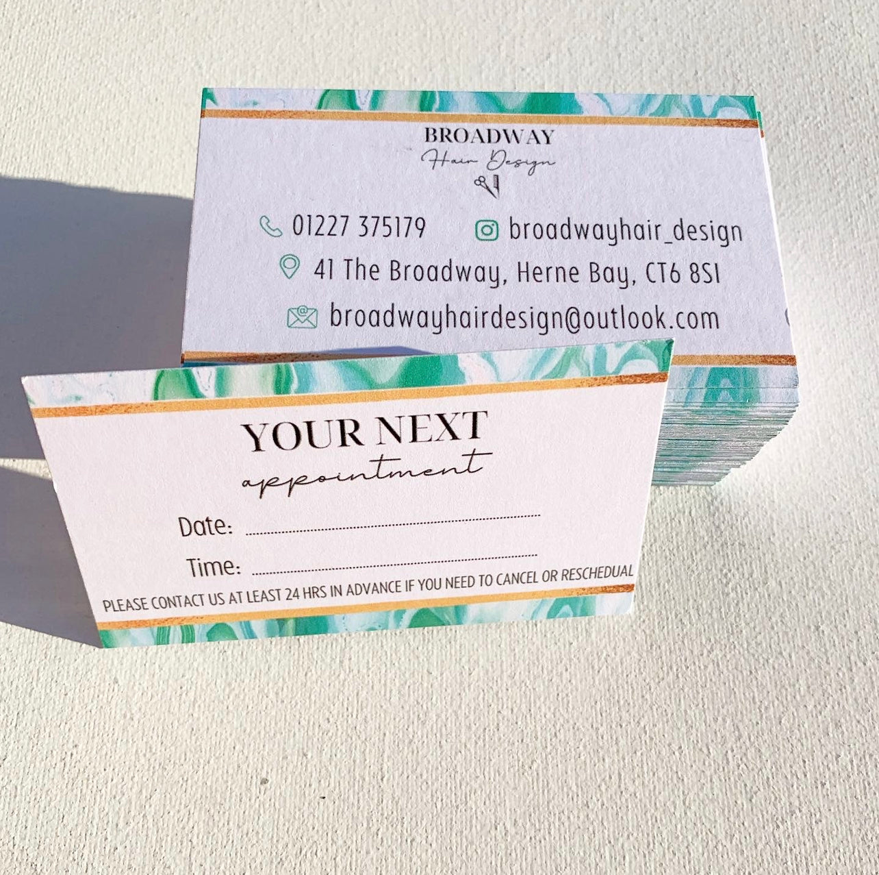 Business Appointment Cards