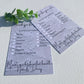 Buttercream allergy information cards