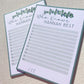 Eucalyptus baby shower quiz sheets