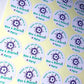 Football Themed Party Stickers