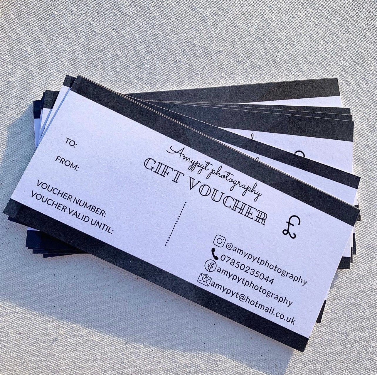 Colour Trim Gift Vouchers