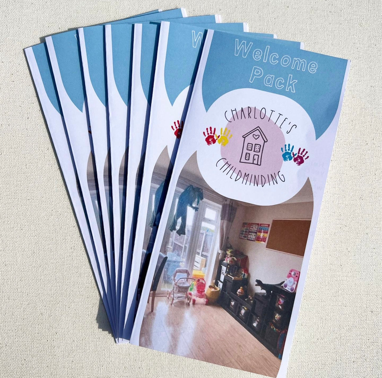 Tri-fold leaflets