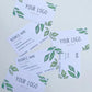 Botanical Business Card