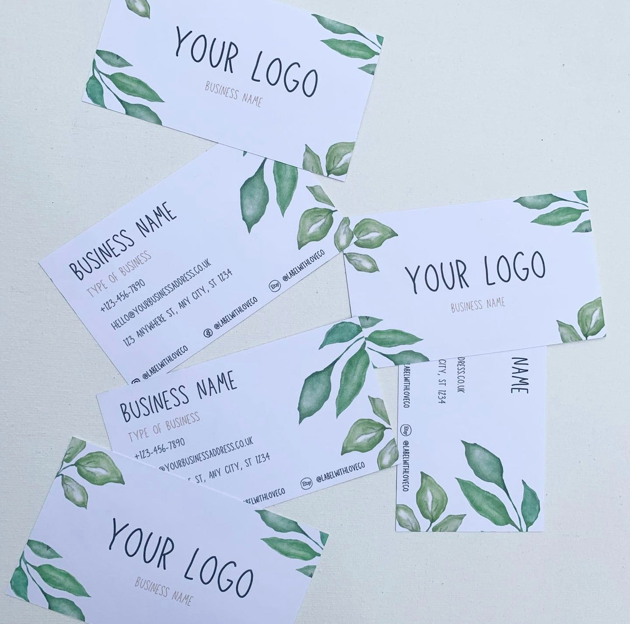 Botanical Business Card