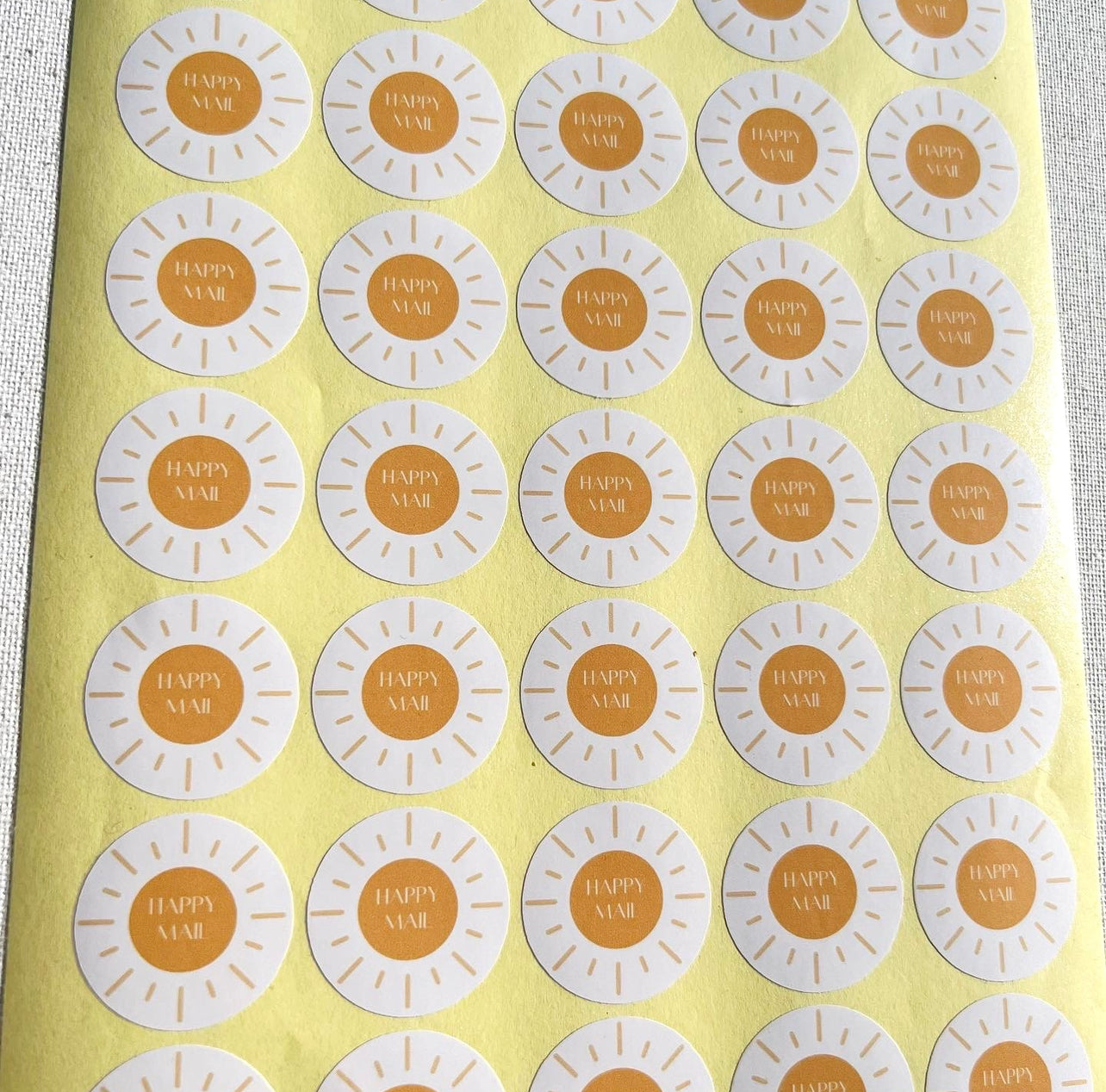 Sunshine Happy Mail Stickers