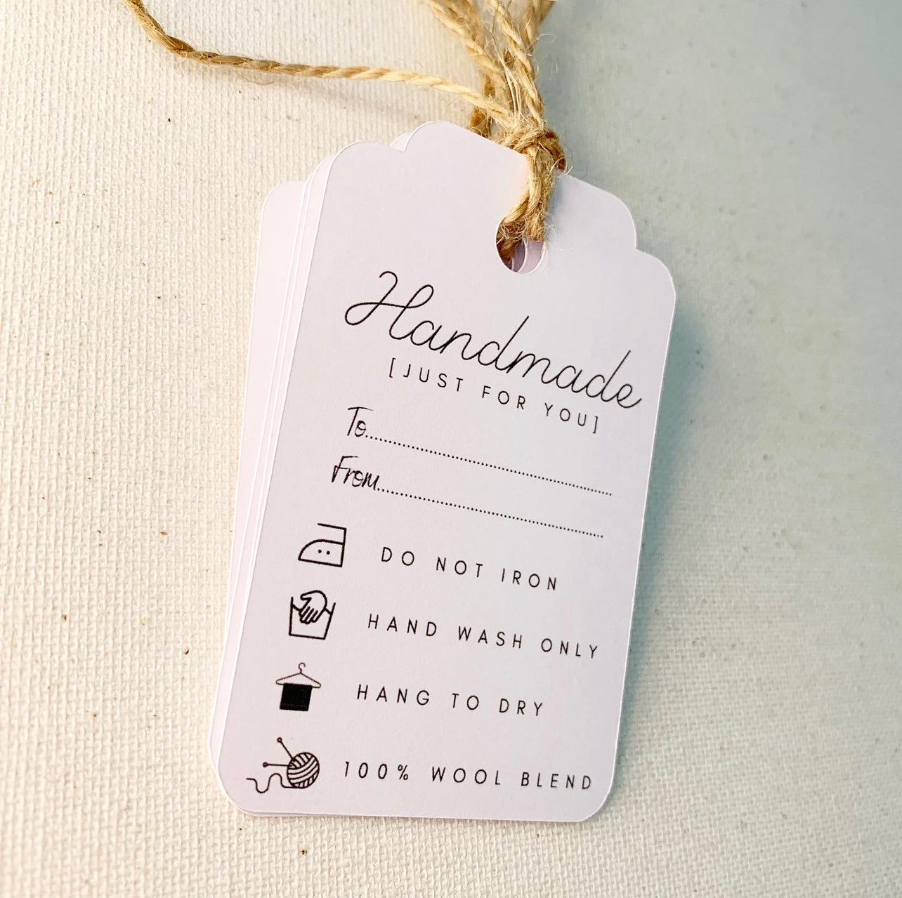 Handmade Item Swing Tags