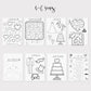 Customised children’s wedding activity packs