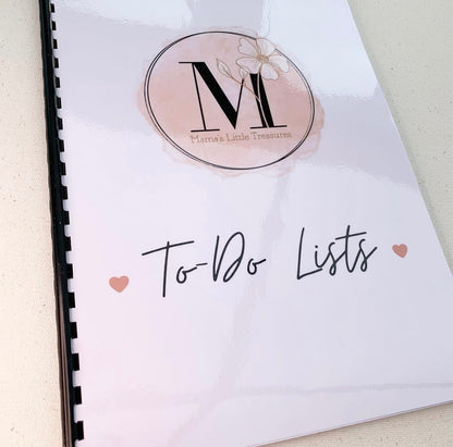 Custom To-Do List Book
