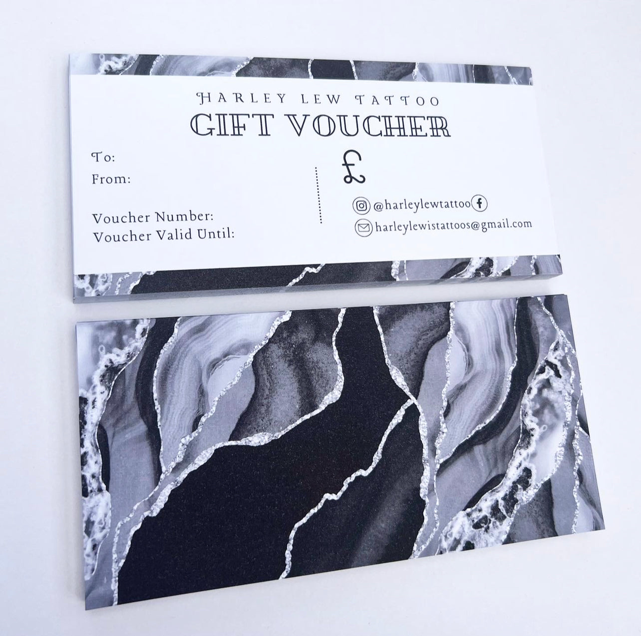 Black Marble Gift Vouchers