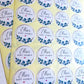Eucalyptus Baby Shower Stickers